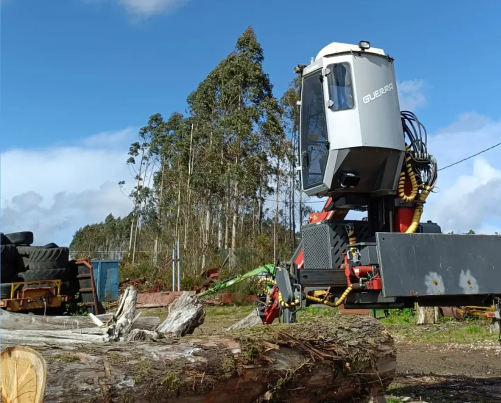 reparacion de maquinaria forestal